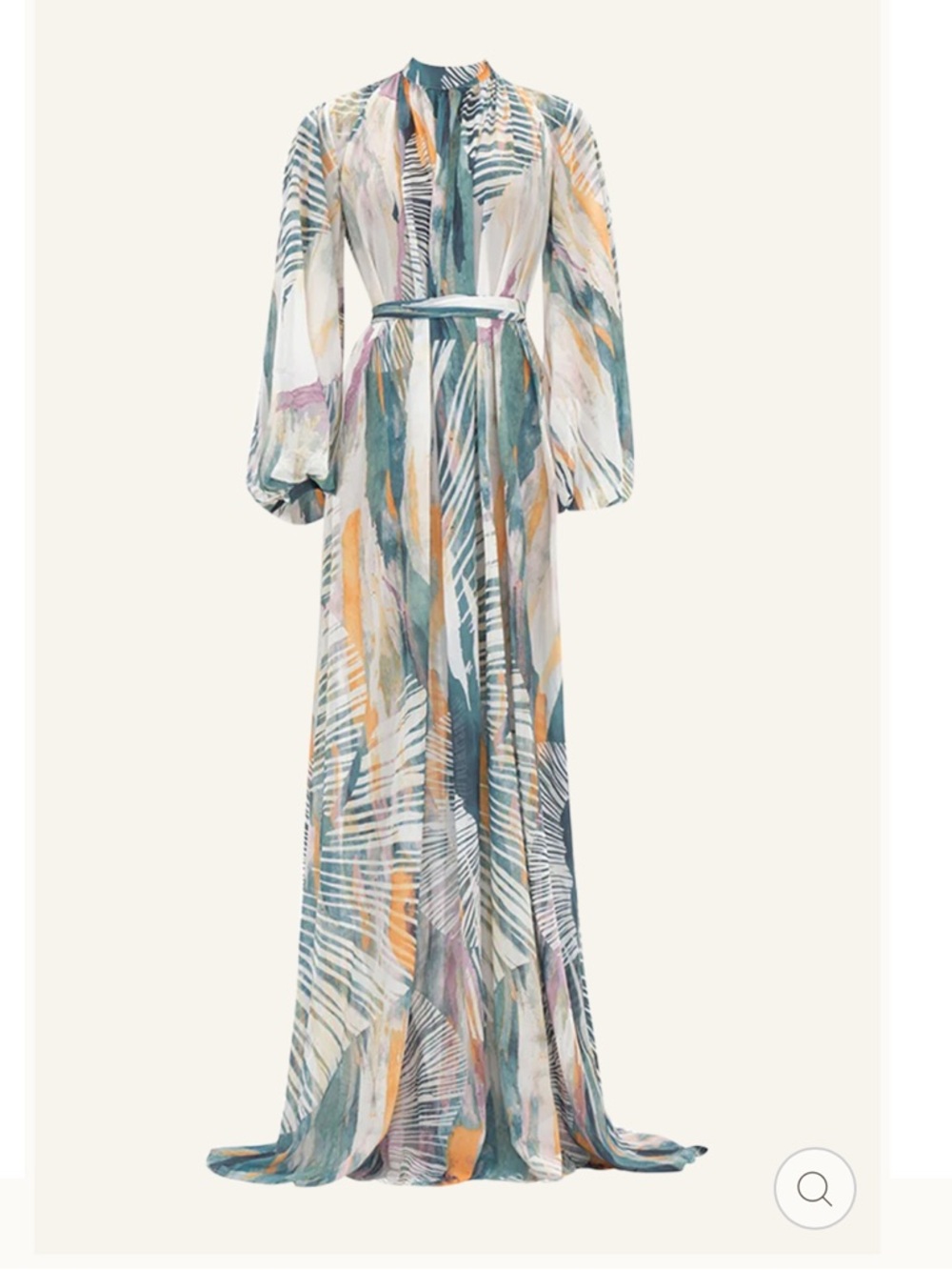 NWT Andrea Iyamah Sade Cover-up Abstract Bark Dress in  - S/M